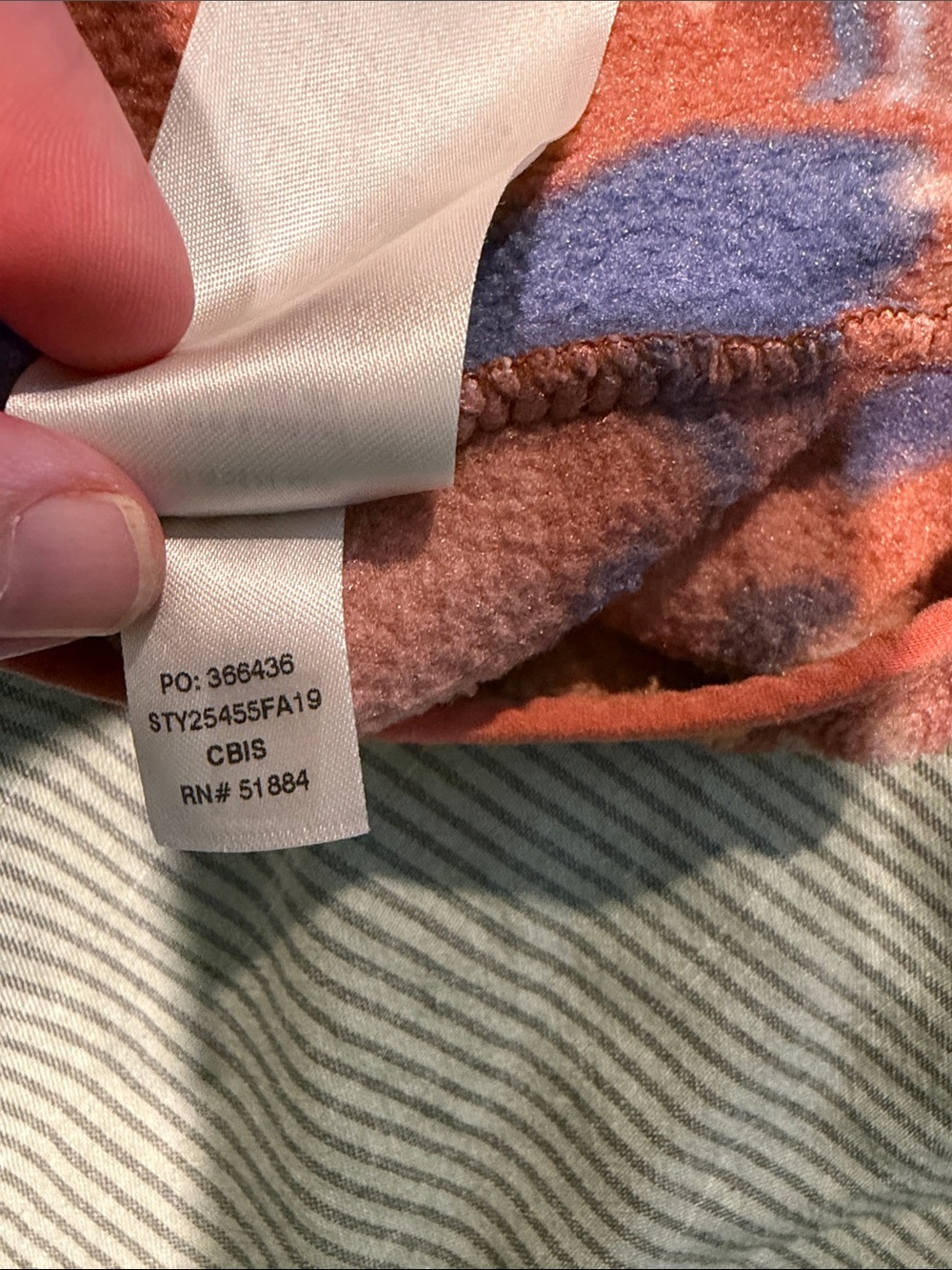Patagonia Men’s Canon Block Y2K Synchilla Fleece - Picture 4 of 8